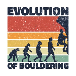 Evolution of Bouldering: Climbing to New Heights T-Shirt