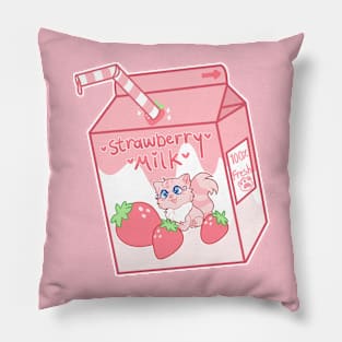 LPS Persian Cat Strawberry Milk Pillow