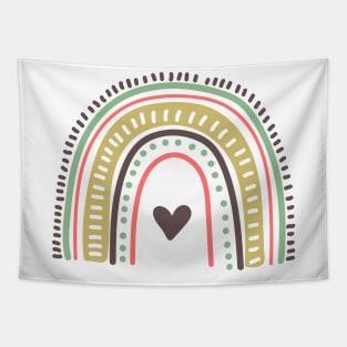 Boho rainbow Tapestry