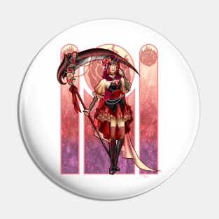 RWBY Art Nouveau - Ruby Rose Pin