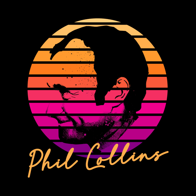 Phil Collins Retro 80s by sopiansentor8