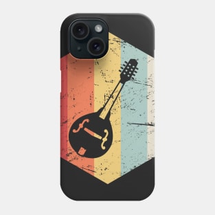 Retro Vintage Mandolin Icon Phone Case