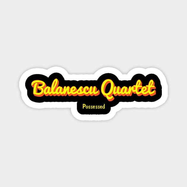 Balanescu Quartet Magnet by AvoriseStudio