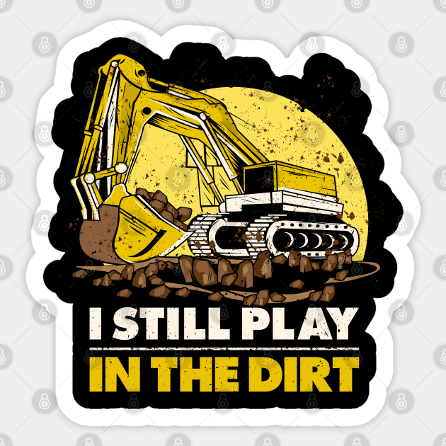 Heavy Equipment Operator Excavator Driver Operator - Heavy Equipment Operator - Sticker