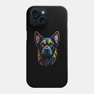 Colorful Dog Phone Case