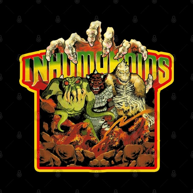 80s Classic Cartoons Inhumanoids by Niko Neon