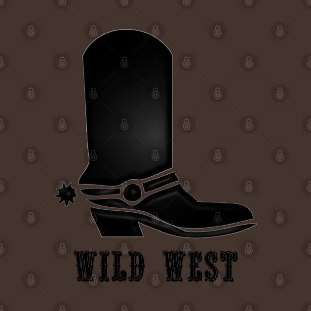 Western Era - Wild West Cowboy Boots 1 by The Black Panther