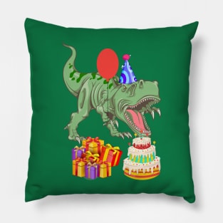 T-REX BIRTHDAY Pillow