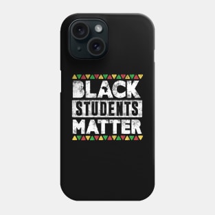 Black Students Matter Black History Month Clothing For Men Women and Kids Phone Case