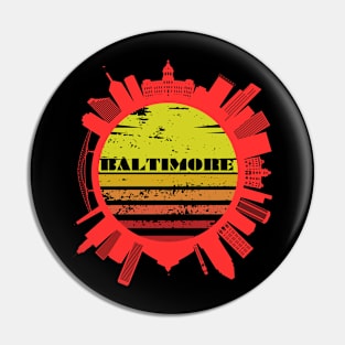 BALTIMORE SUN RISE CITY DESIGN Pin