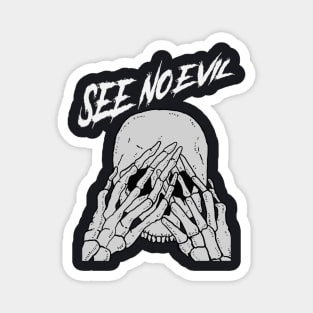 see no evil Magnet