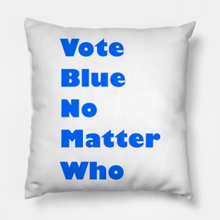 Vote Blue Pillow