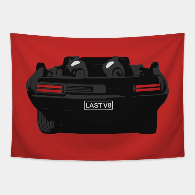 Mad Max Interceptor- last of V8 Tapestry by GalfiZsolt