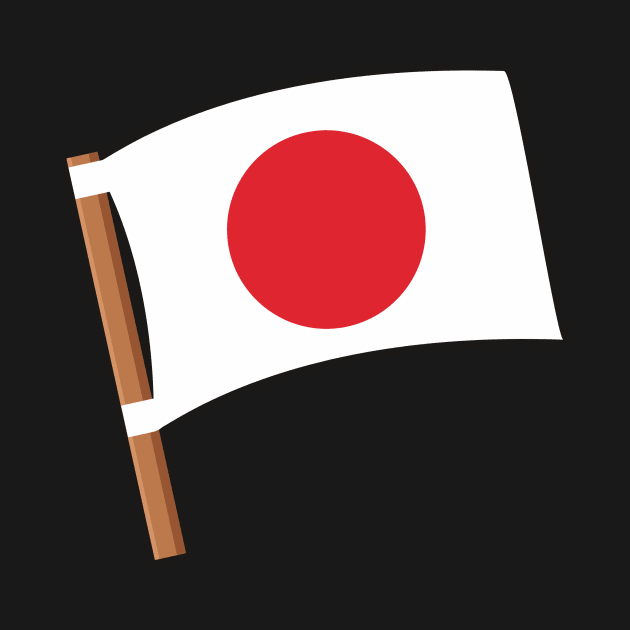 Japan White FLAG by Fredonfire