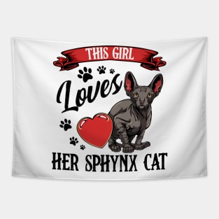 Sphynx Cat Tapestry