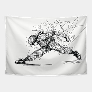 Street dance Tapestry