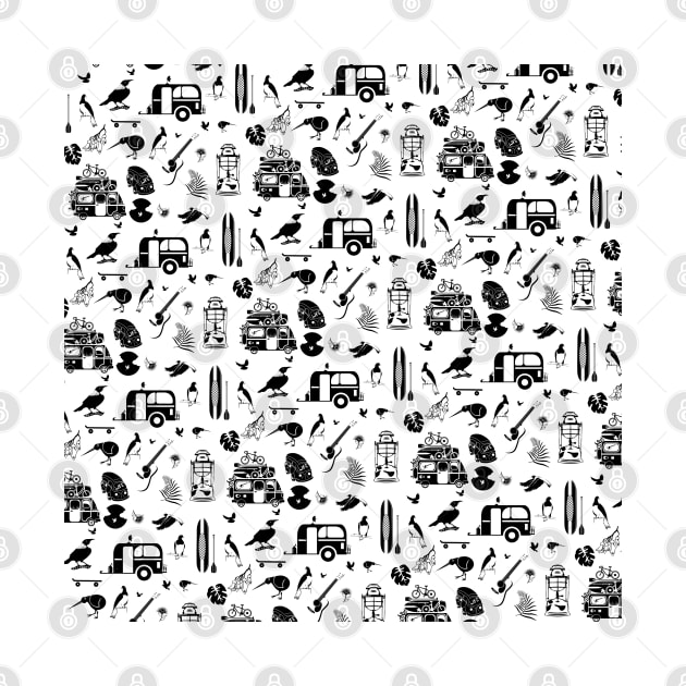 New Zealand Summer Pattern by mailboxdisco