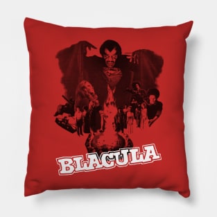 Blacula Vintage Pillow