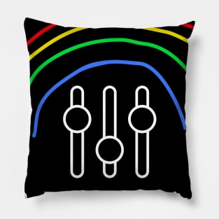 Rainbow machine Pillow