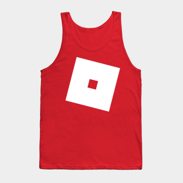 White Roblox Roblox Tank Top Teepublic - roblox tank