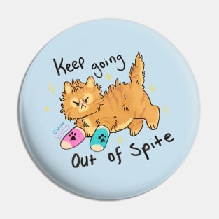 Tater Tot Cat Grrr Pin