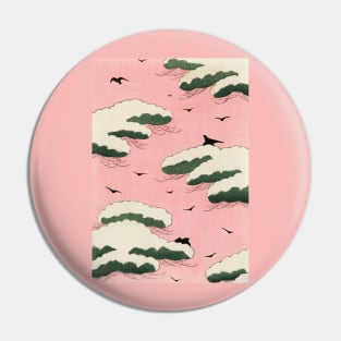 Pink Sky illustration Pin