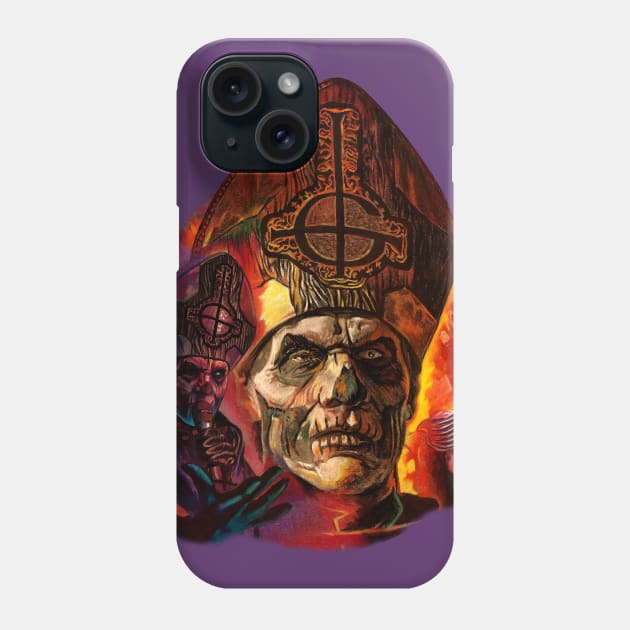 Ghost Collage Phone Case by Chris Hoffman Art