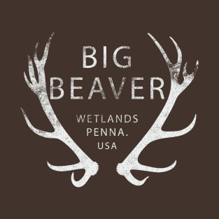 Big Beaver, PA - Wetlands (Distressed) T-Shirt
