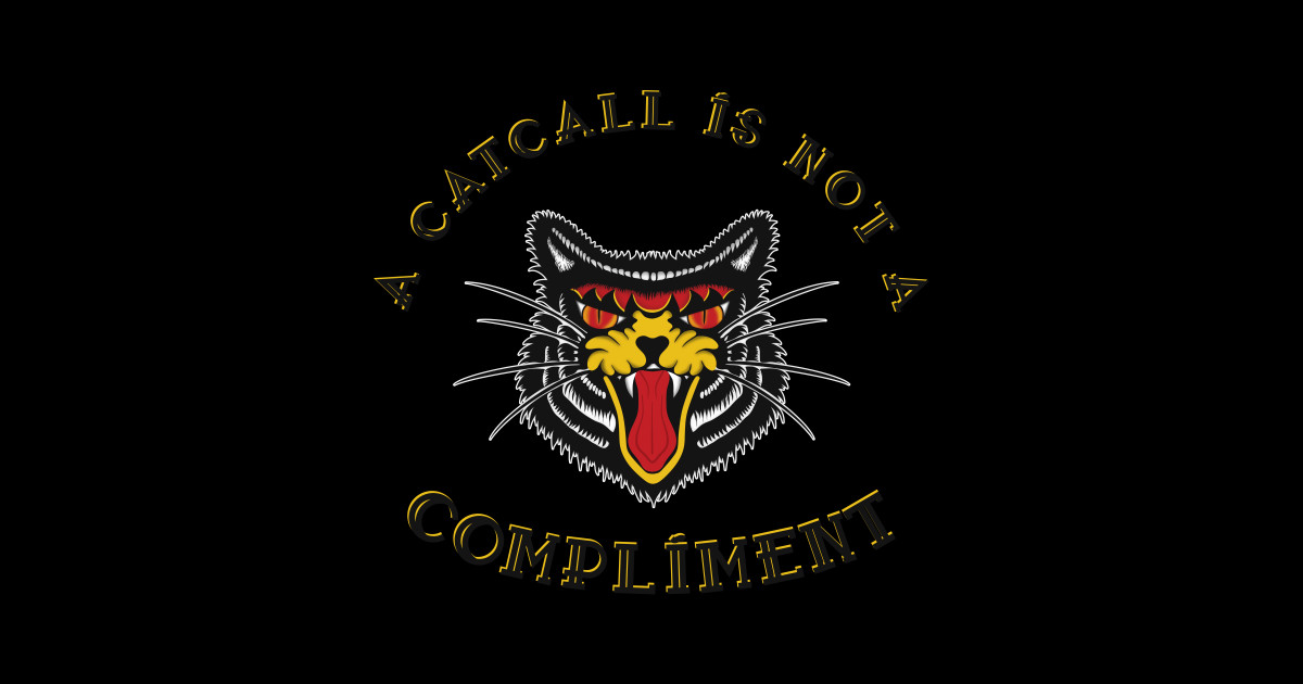 A Catcall Is Not A Compliment Anti-catcalling design - Womens Rights ...