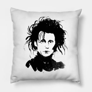 edward scissorhands Pillow