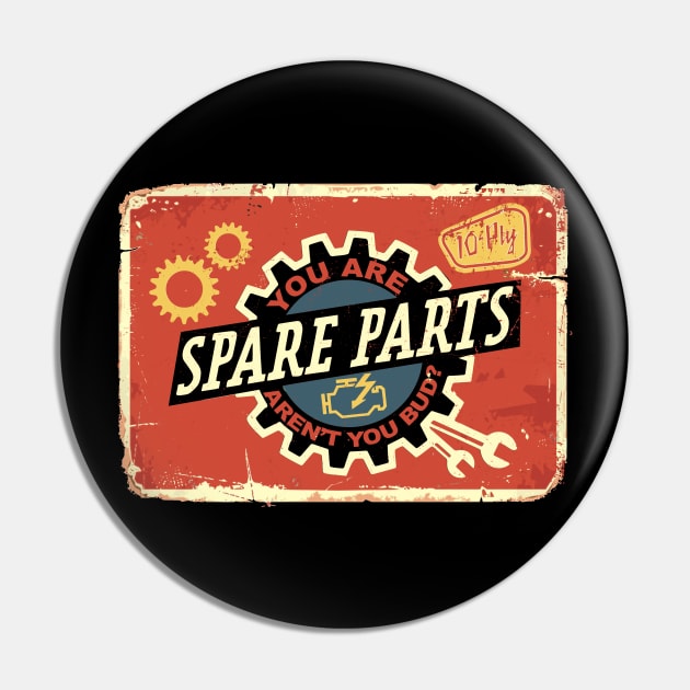 Letterkenny - Spare Parts Pin by AllyFlorida