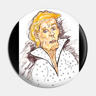 Donald Trump as the King of Rock n roll Pin