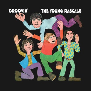 Groovy Retro Soul Rascal Band Tees for Classic Music Lovers T-Shirt