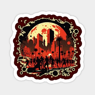 Red Moon Rising: Zombies on the Strip Magnet