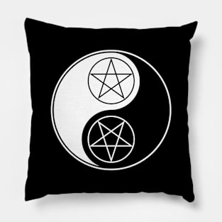 Yin Yang Pentacles Pillow