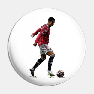 Cristiano Ronaldo Fanart Pin