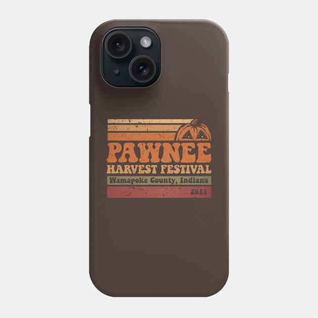 Vintage Pawnee Harvest Festival Phone Case by kg07_shirts