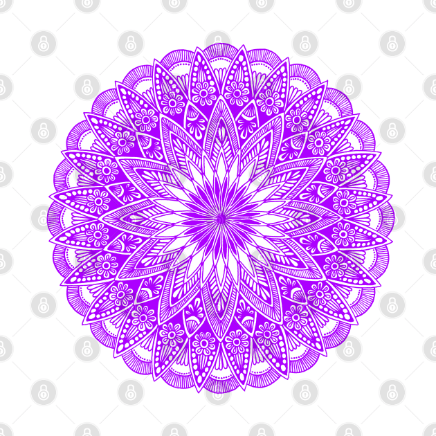 Mandala (purple) by calenbundalas