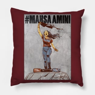 Mahsa Amini Pillow