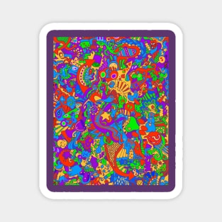 DOODLE ART Magnet