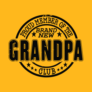 Proud Member of the Brand New Grandpa Club T-Shirt