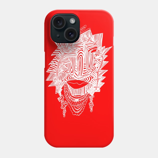 BBOONIE Adult Hoodie Abstract Mask Phone Case by BBOONIE