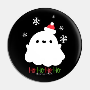 hohoho ghostie Pin