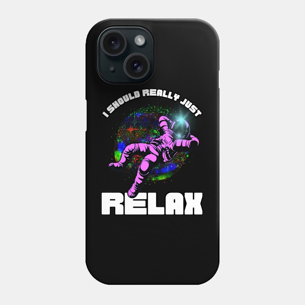 ...I Should Really Just Relax Phone Case by TJWDraws