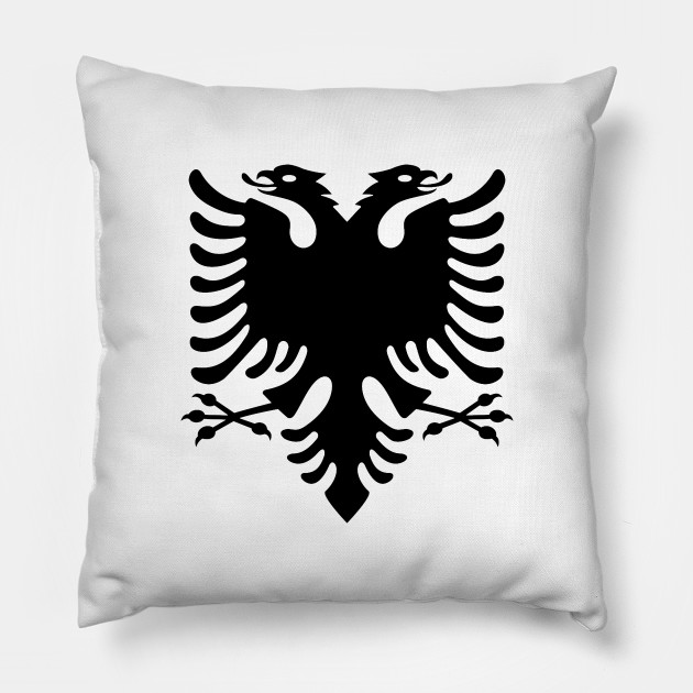 Albanian Eagle Albania Pillow Teepublic