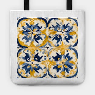 Italian Majolica Tile 6 Tote