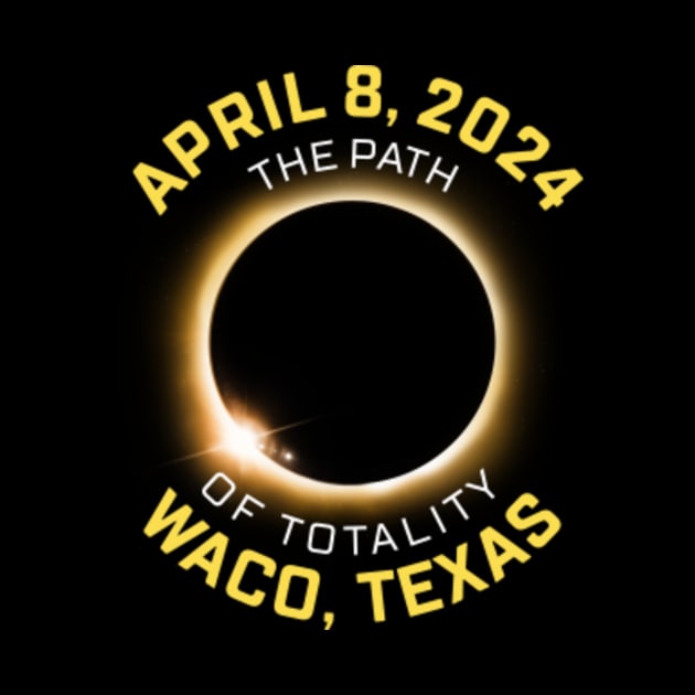 Waco Texas Solar Eclipse Totality 2024 Solar Eclipse 2024 Tapestry