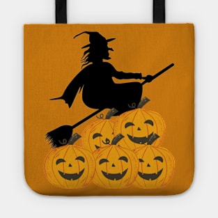 Witch Pumpkin Tote