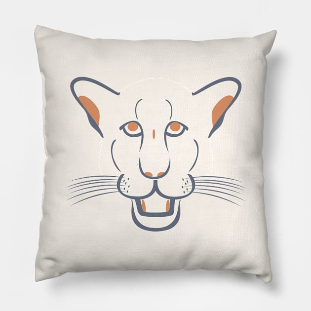 Panther (Vista) Pillow by Cascade Patterns