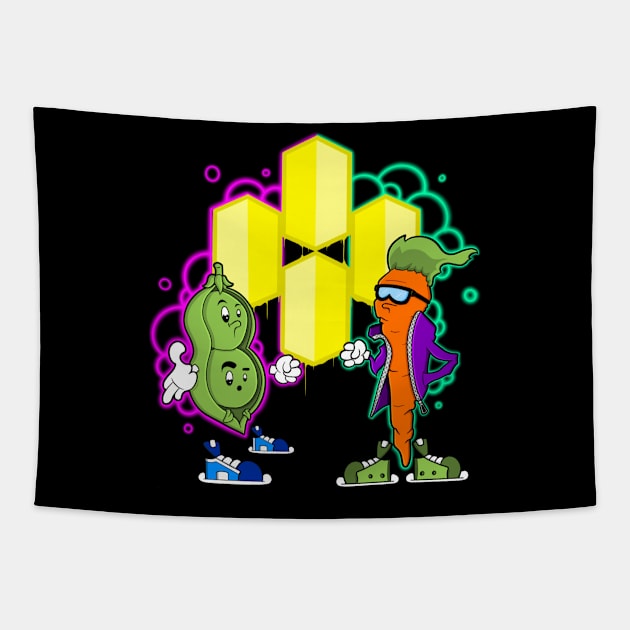 Combo Tapestry by Art by Nabes